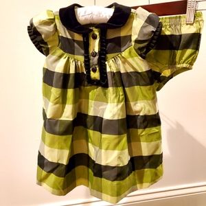 Toddler Green and Black Fancy Dress